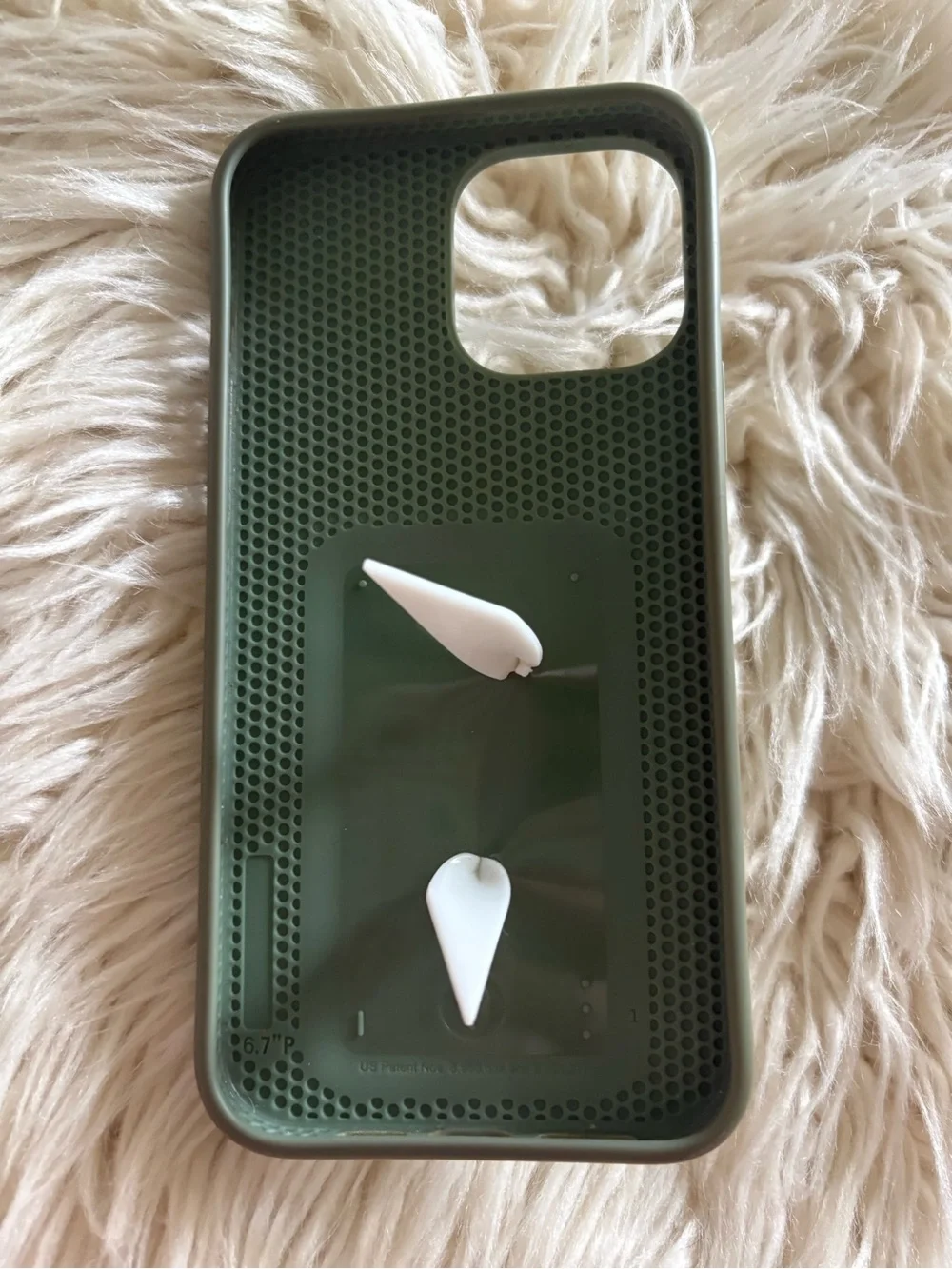Loopy Cases Olive Green iPhone 12 / 13 Pro Max Fall Phone Case and Loop 6.7 in